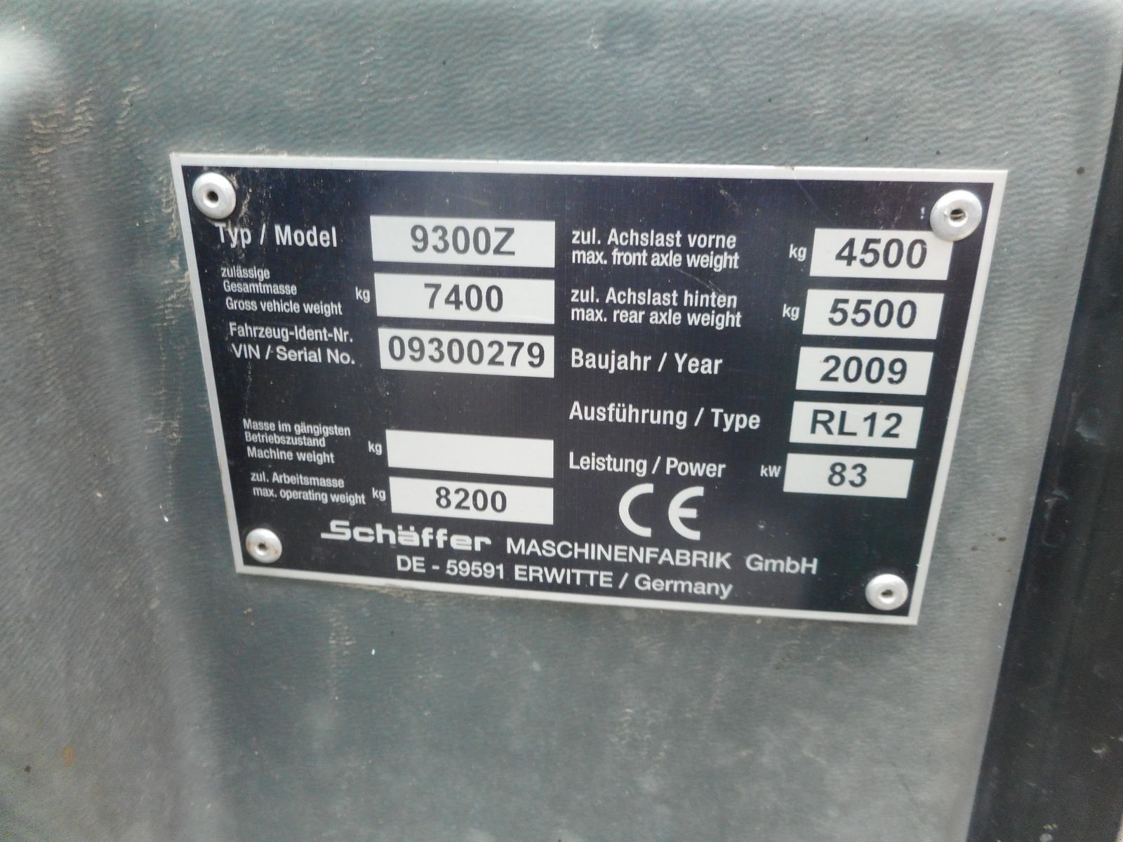 Radlader typu Schäffer 9300Z ( 7,5 Tonnen ), Gebrauchtmaschine v St. Nikolai ob Draßling (Obrázek 14)