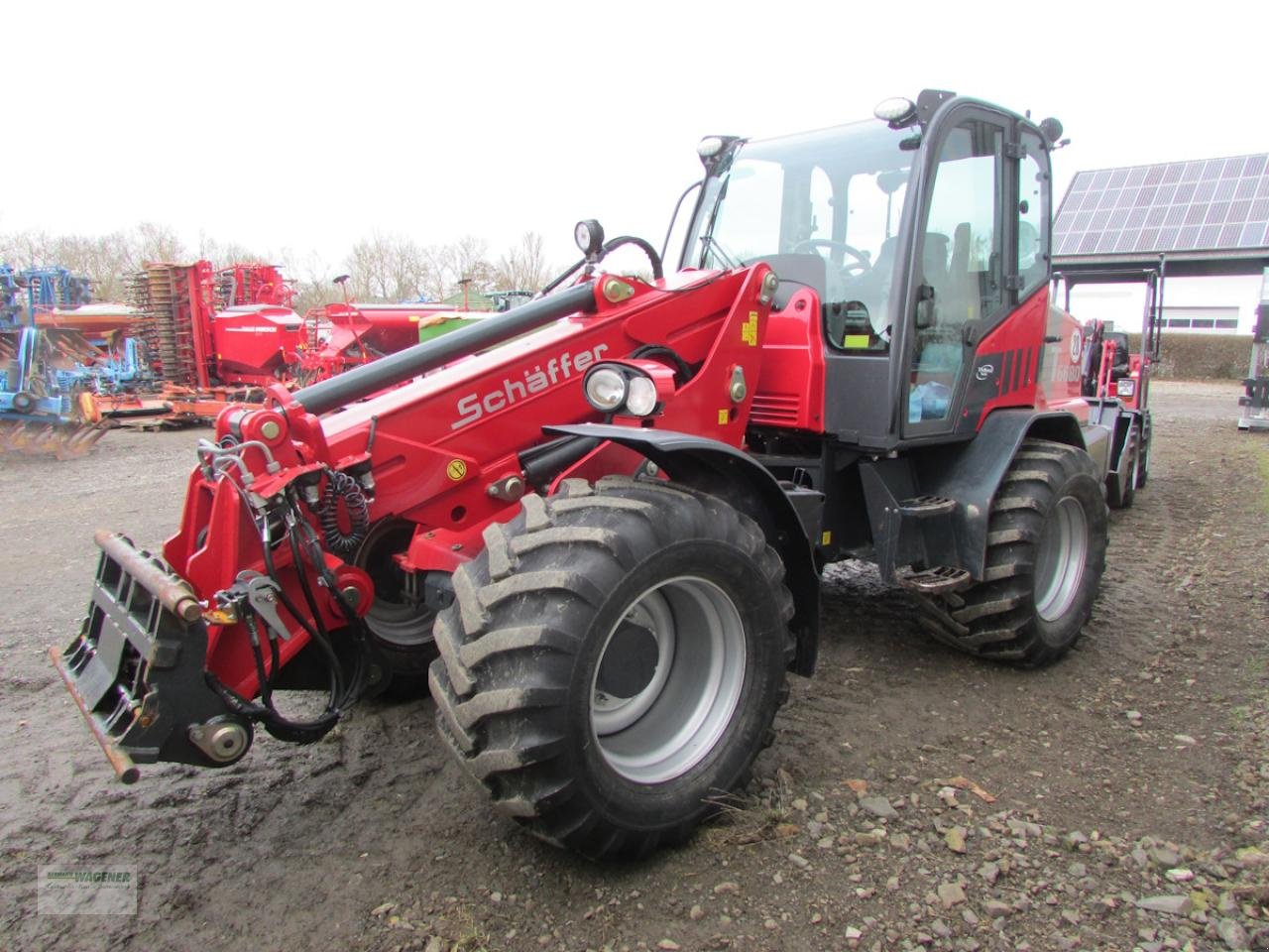 Radlader типа Schäffer T 6680, Gebrauchtmaschine в Bad Wildungen - Wega (Фотография 1)