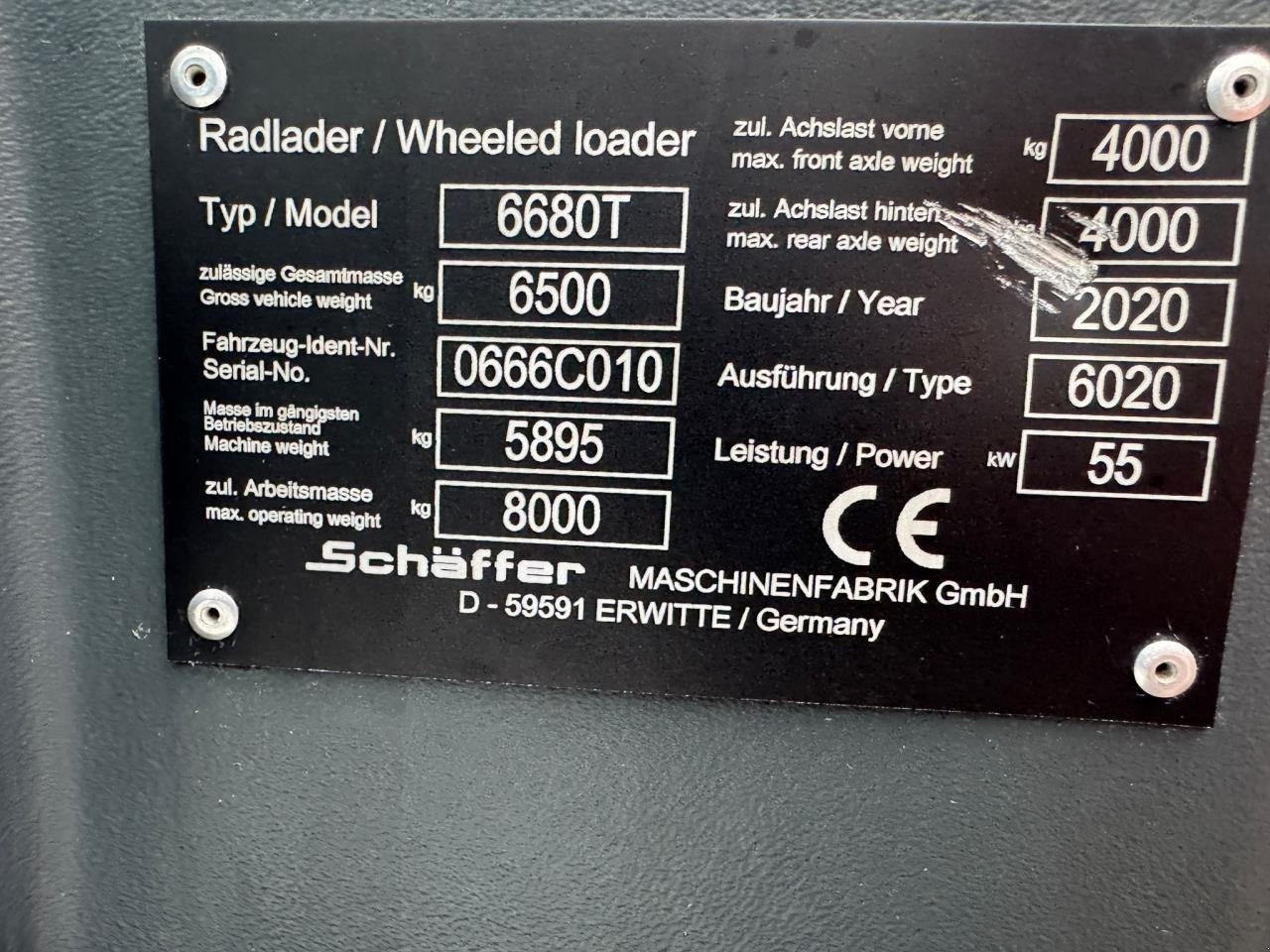 Radlader Türe ait Schäffer T6680, Gebrauchtmaschine içinde Redsted M (resim 24)