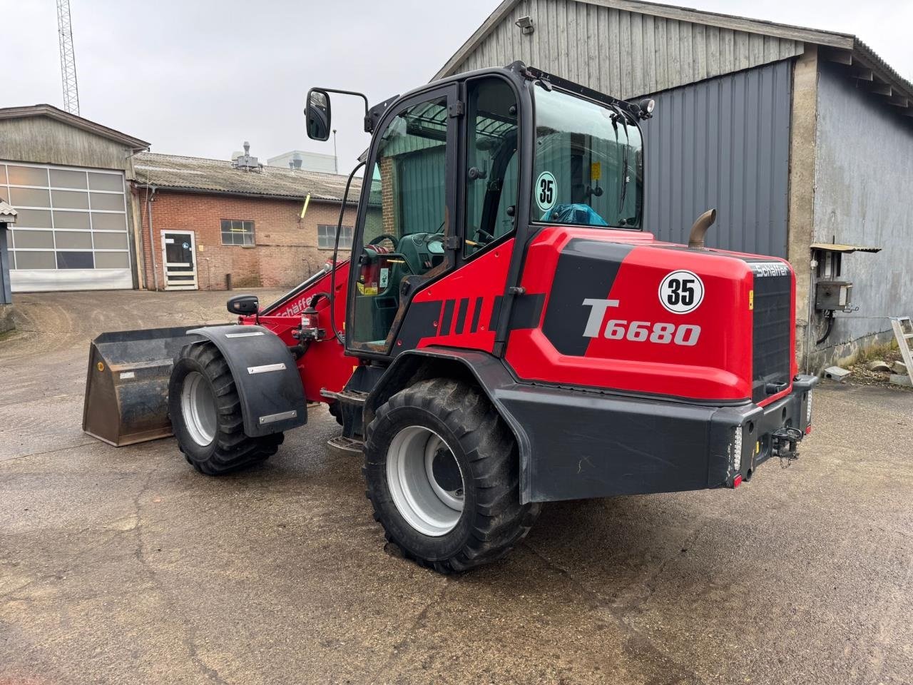 Radlader Türe ait Schäffer T6680, Gebrauchtmaschine içinde Redsted M (resim 7)