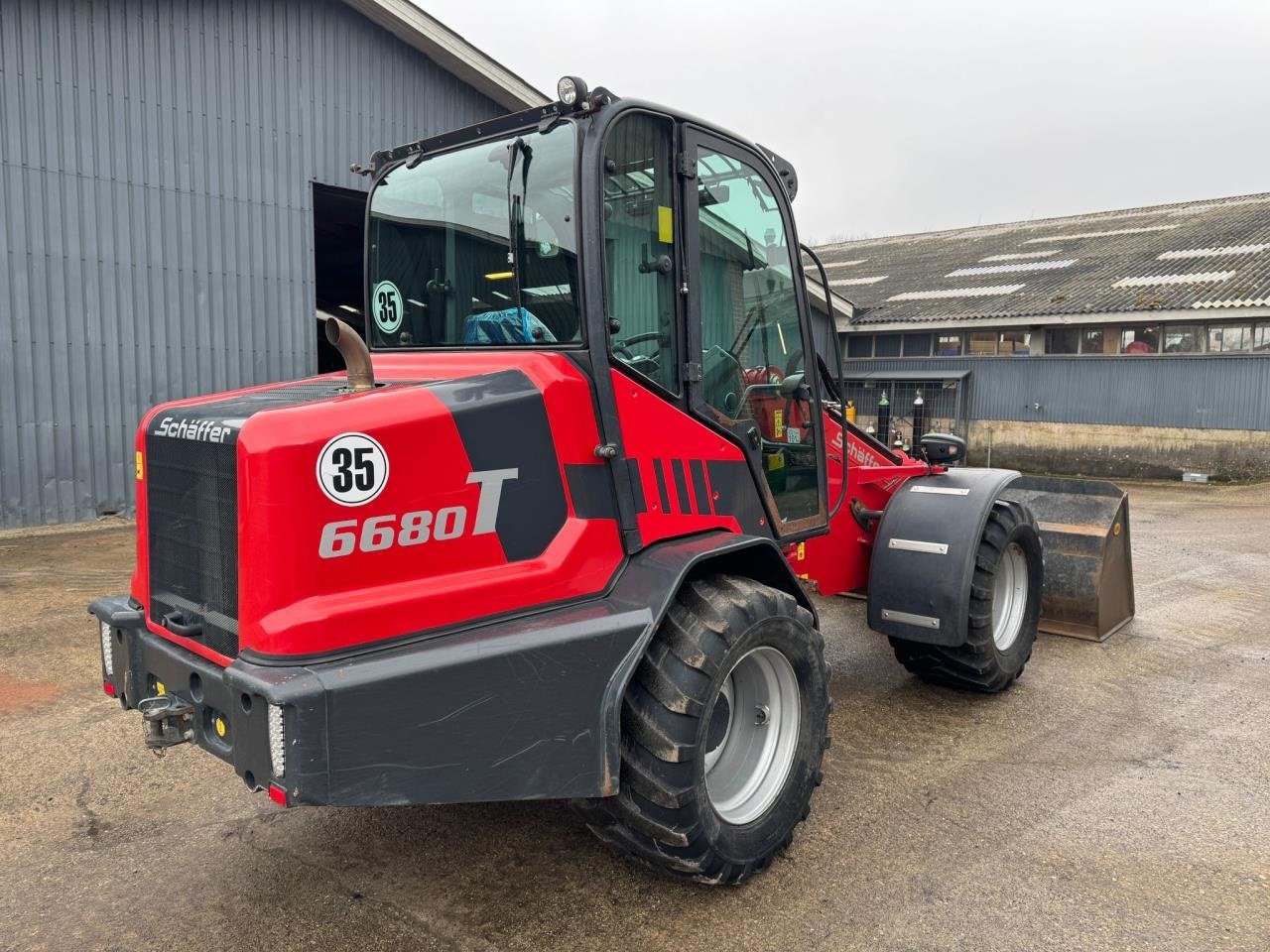 Radlader Türe ait Schäffer T6680, Gebrauchtmaschine içinde Redsted M (resim 5)
