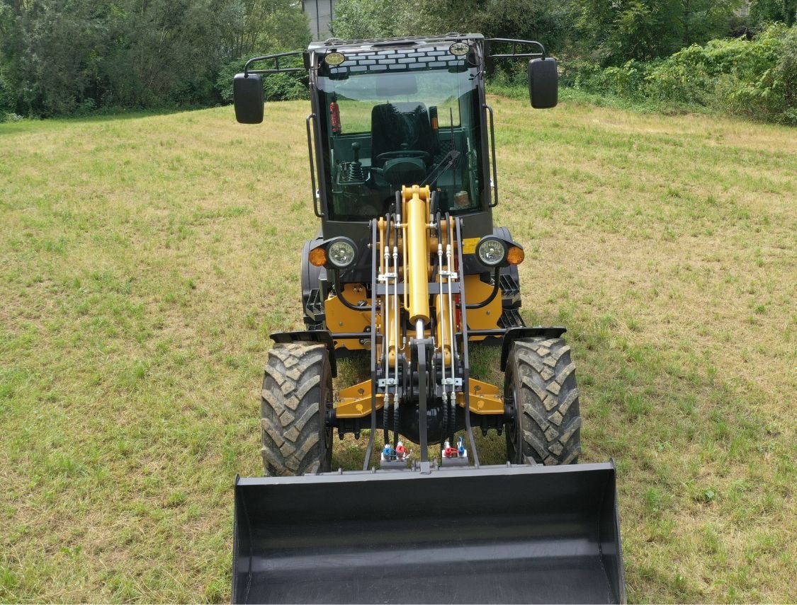 Radlader des Typs schieder Radlader/Hoflader 812 mit beheizter Komfortkabine, Neumaschine in mixnitz (Bild 2)