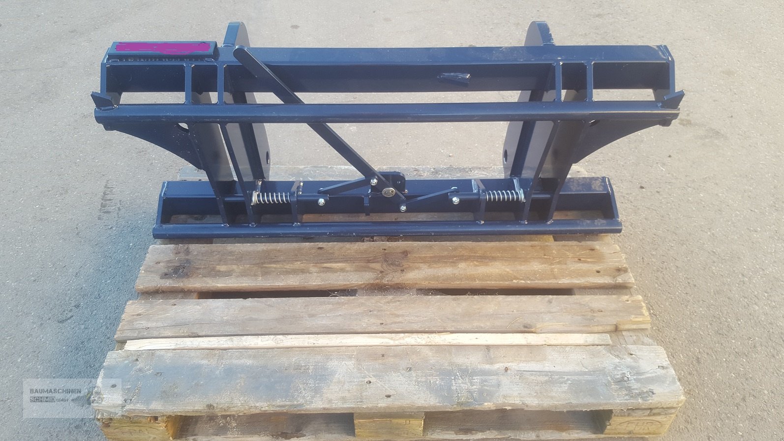 Radlader of the type Schmid Euro Adapter Weidemann / Wacker, Neumaschine in Stetten (Picture 1)