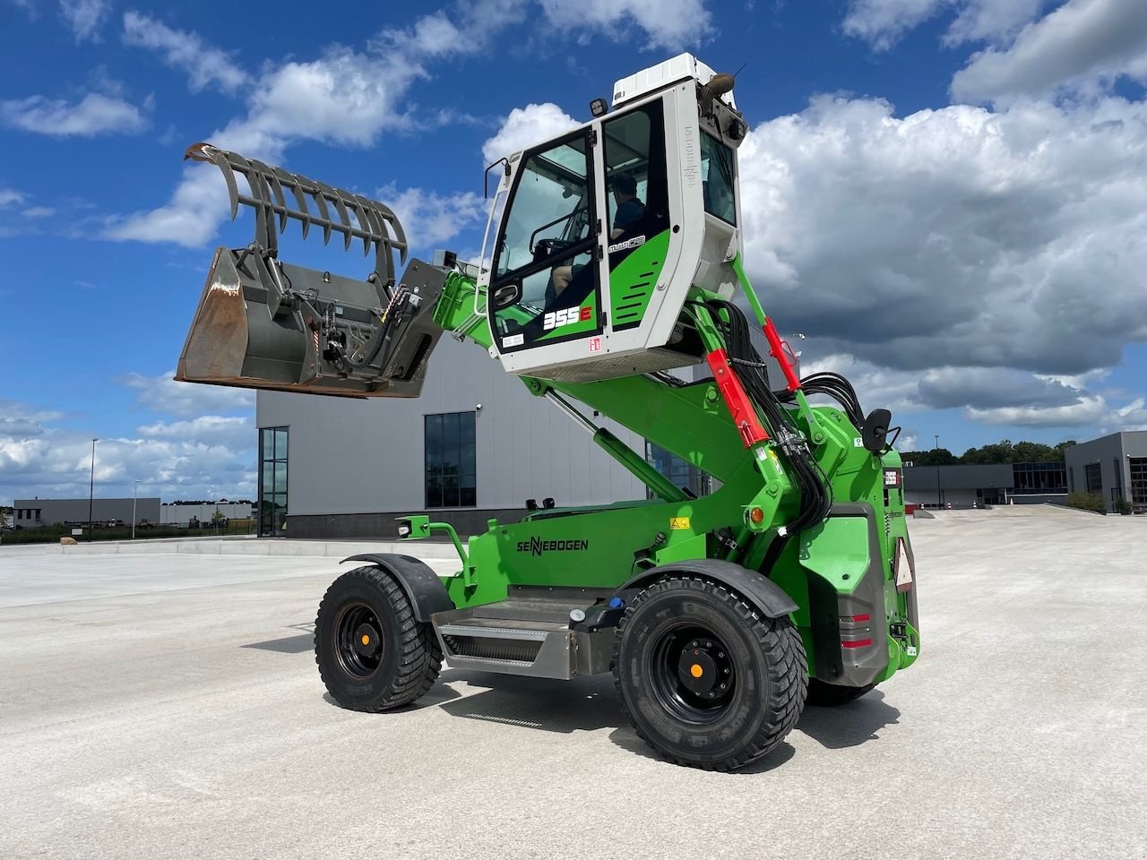 Radlader tipa Sennebogen 355E Multi-Cab, Gebrauchtmaschine u Holten (Slika 11)