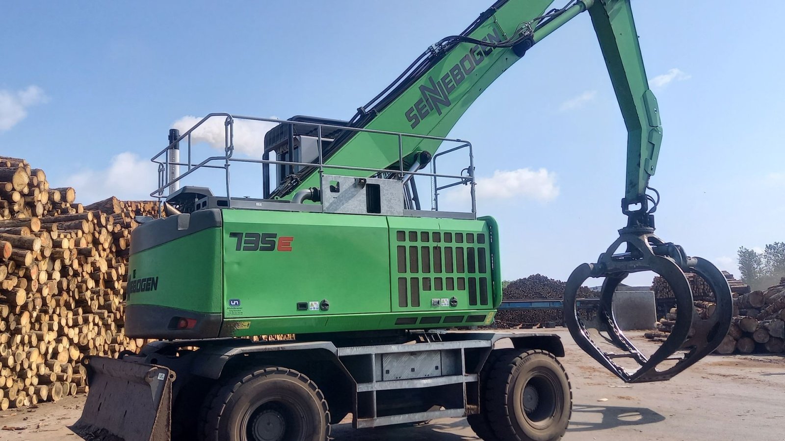 Radlader от тип Sennebogen 735E, Gebrauchtmaschine в Faaborg (Снимка 2)