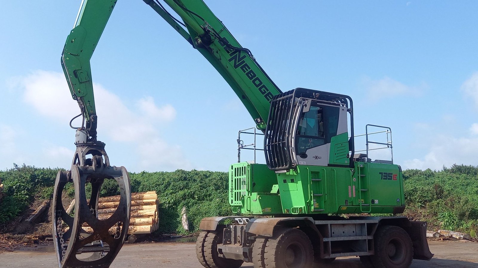 Radlader типа Sennebogen 735E, Gebrauchtmaschine в Faaborg (Фотография 1)