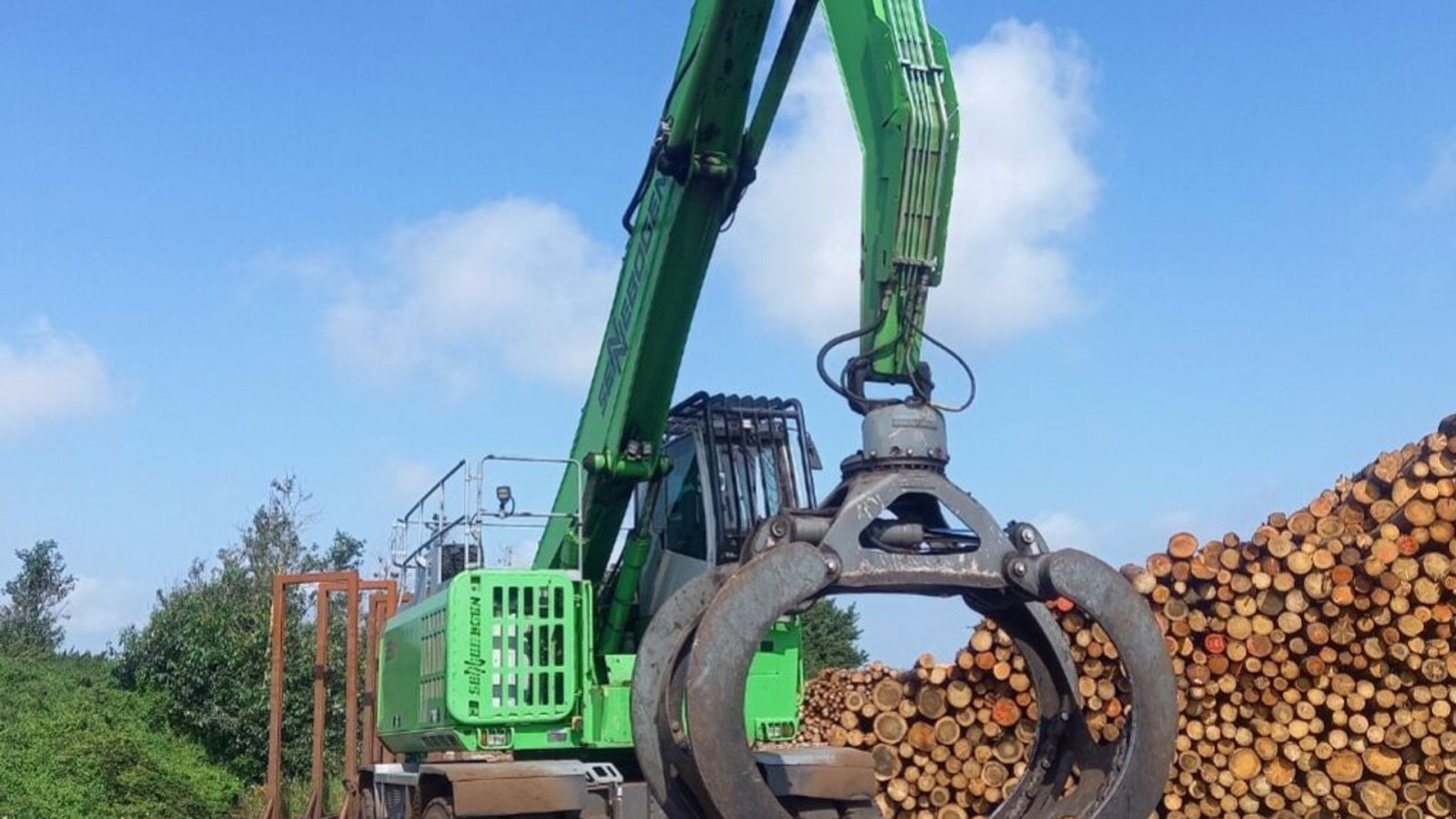 Radlader of the type Sennebogen 735E, Gebrauchtmaschine in Rødovre (Picture 4)
