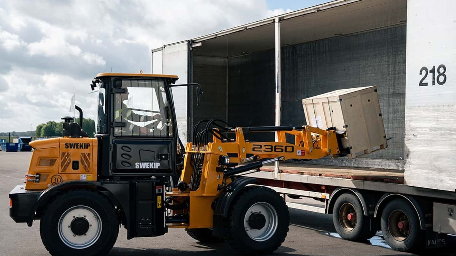 Radlader Türe ait Sonstige 2360, Gebrauchtmaschine içinde Dronninglund (resim 4)