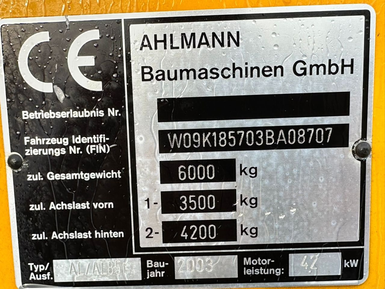 Radlader del tipo Sonstige Ahlmann AL85 AL85, Gebrauchtmaschine In Linde (dr) (Immagine 6)