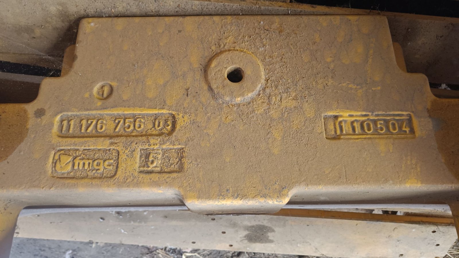 Radlader des Typs Sonstige Ballastklods til gummiged, Gebrauchtmaschine in Egtved (Bild 6)