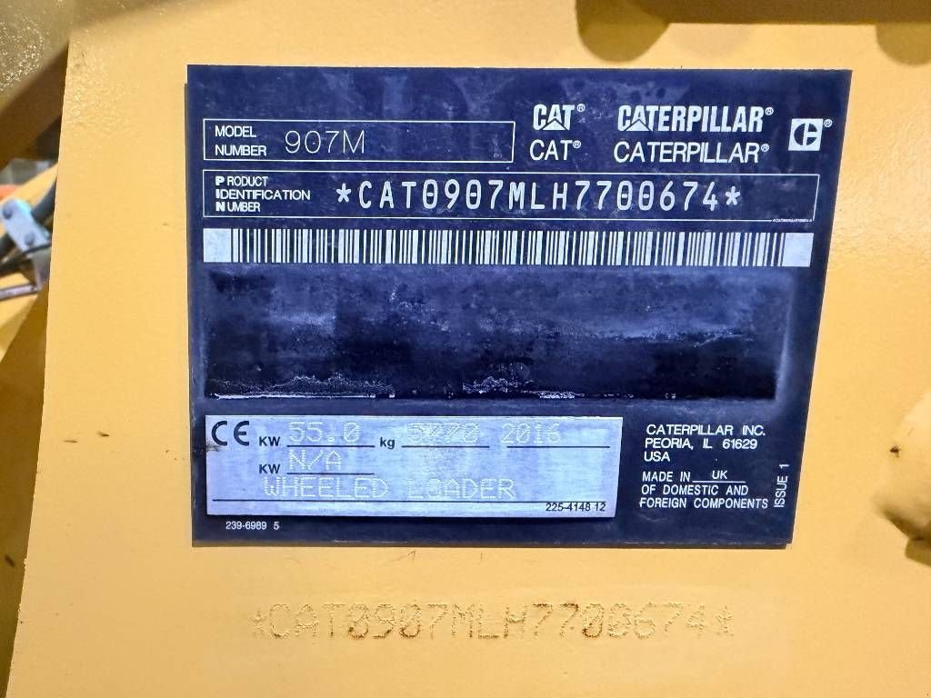 Radlader του τύπου Sonstige Cat 907M, Gebrauchtmaschine σε Venlo (Φωτογραφία 4)