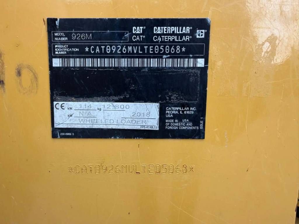 Radlader типа Sonstige Cat 926M, Gebrauchtmaschine в Venlo (Фотография 7)