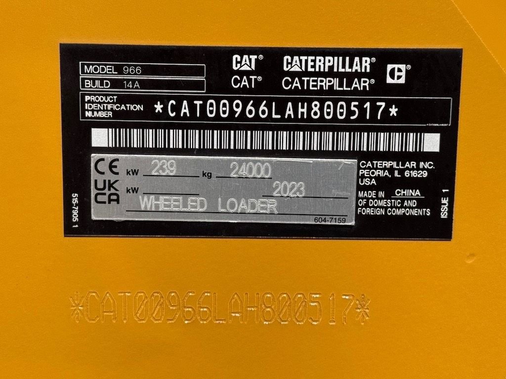 Radlader typu Sonstige Cat 966, Gebrauchtmaschine v Oud Gastel (Obrázek 7)