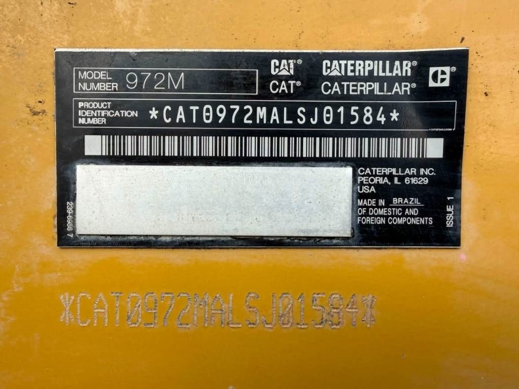 Radlader van het type Sonstige Cat 972M, Gebrauchtmaschine in Venlo (Foto 8)