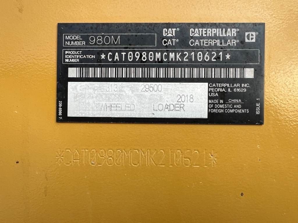 Radlader tip Sonstige Cat 980M - DUTCH MACHINE, Gebrauchtmaschine in Venlo (Poză 11)