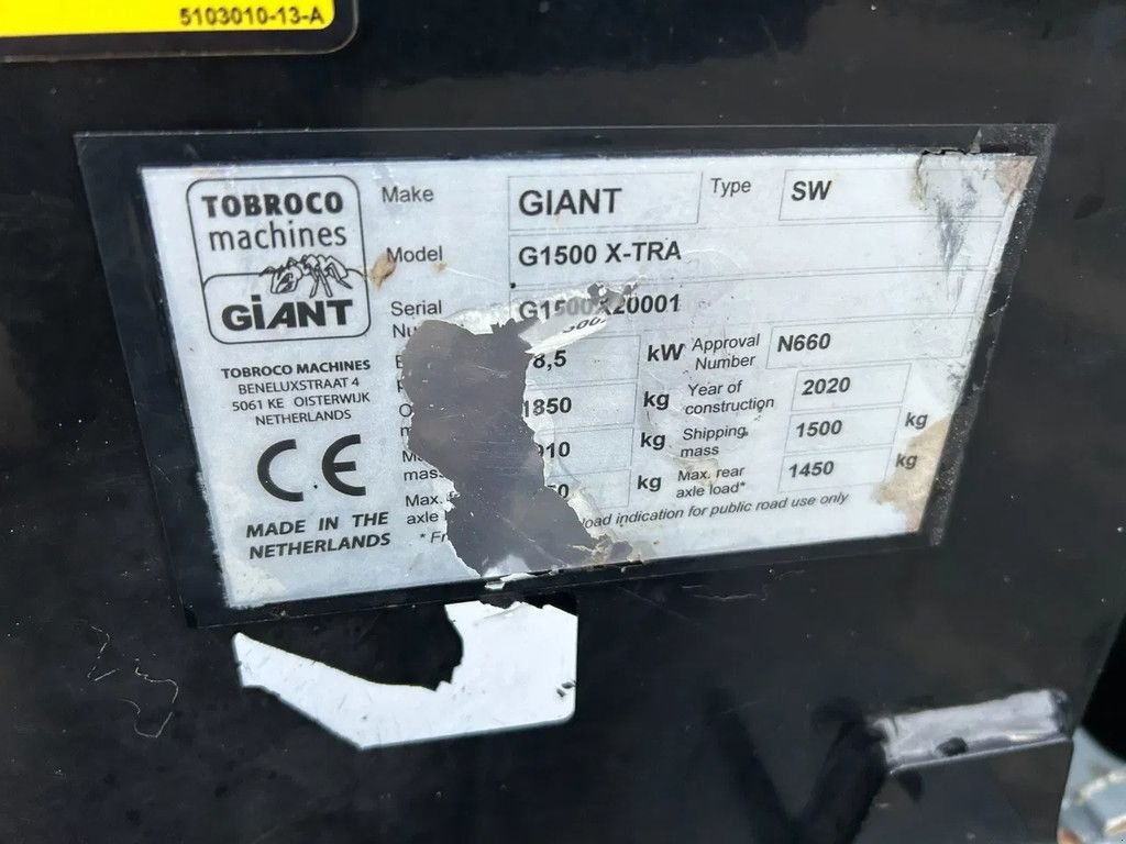 Radlader of the type Sonstige Giant G 1500 X-tra, Gebrauchtmaschine in HA (Picture 10)