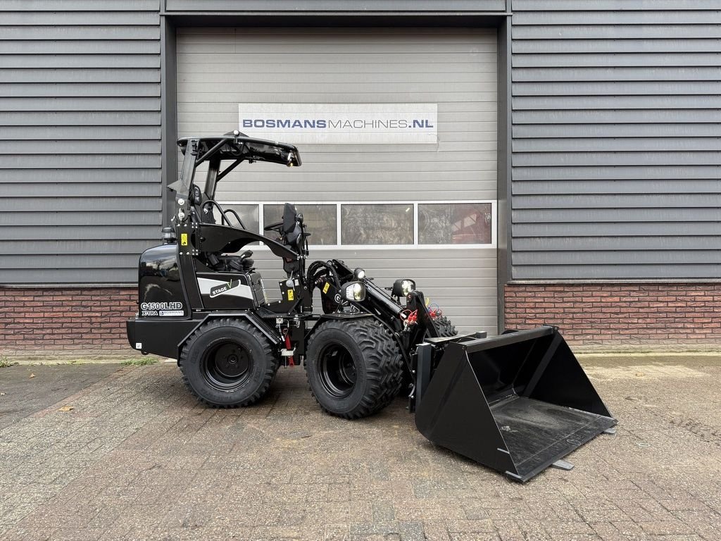 Radlader des Typs Sonstige Giant G1500 L HD X-TRA minishovel NIEUW &euro;540 LEASE BLACK edit, Neumaschine in Neer (Bild 1)