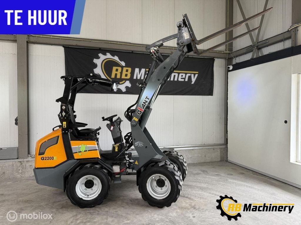 Radlader des Typs Sonstige Giant G2200E shovel te huur (elektrisch), Gebrauchtmaschine in Heerenveen (Bild 9)