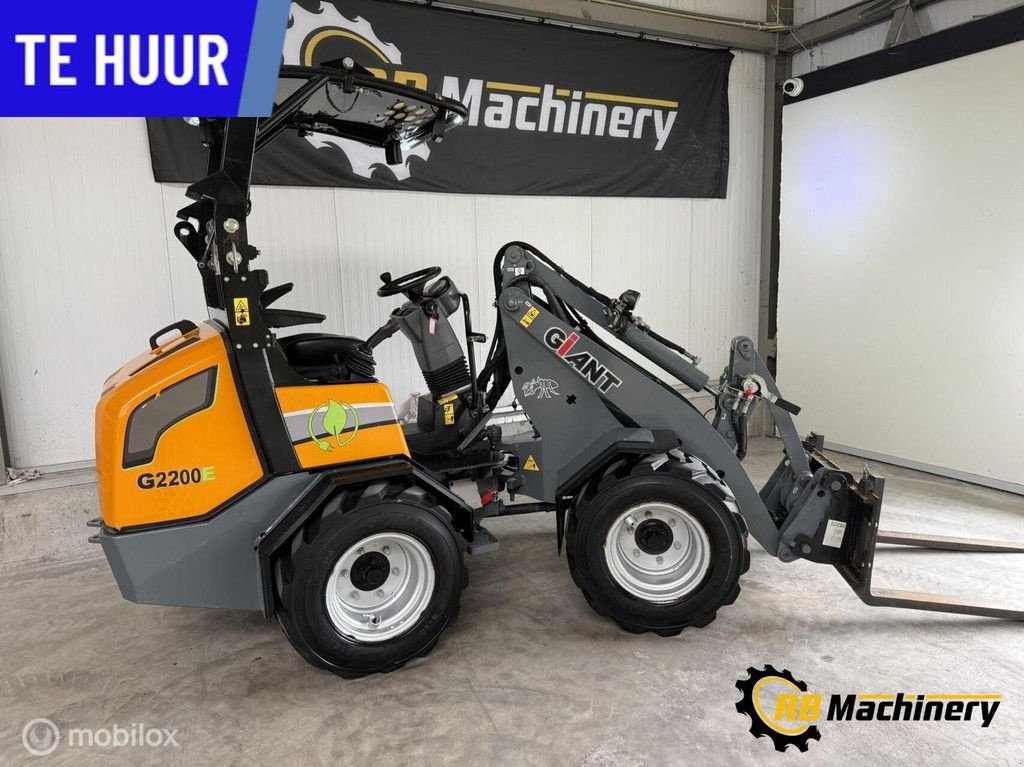 Radlader des Typs Sonstige Giant G2200E shovel te huur (elektrisch), Gebrauchtmaschine in Heerenveen (Bild 4)