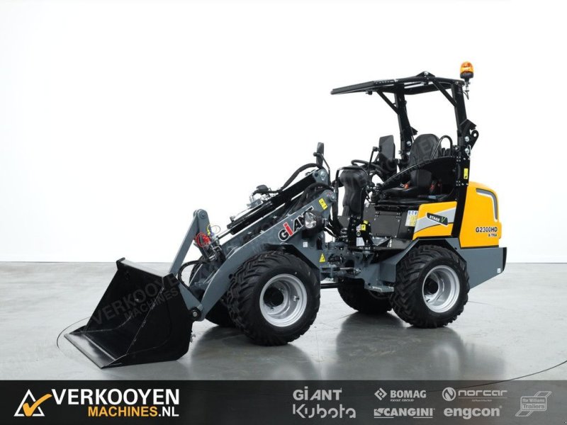 Radlader of the type Sonstige Giant G2300 X-tra HD Minishovel 2x functie Pro-inching, Gebrauchtmaschine in Vessem (Picture 1)
