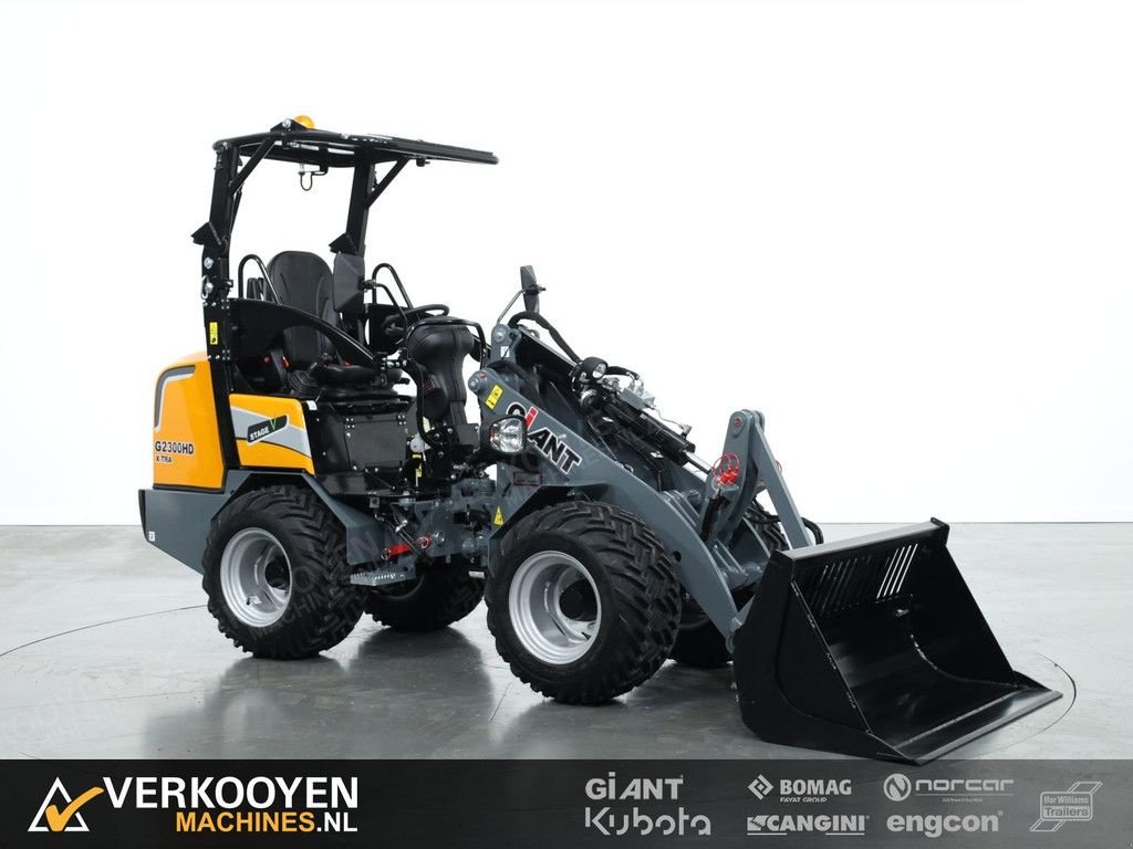 Radlader des Typs Sonstige Giant G2300 X-tra HD Minishovel 2x functie Pro-inching, Gebrauchtmaschine in Vessem (Bild 5)