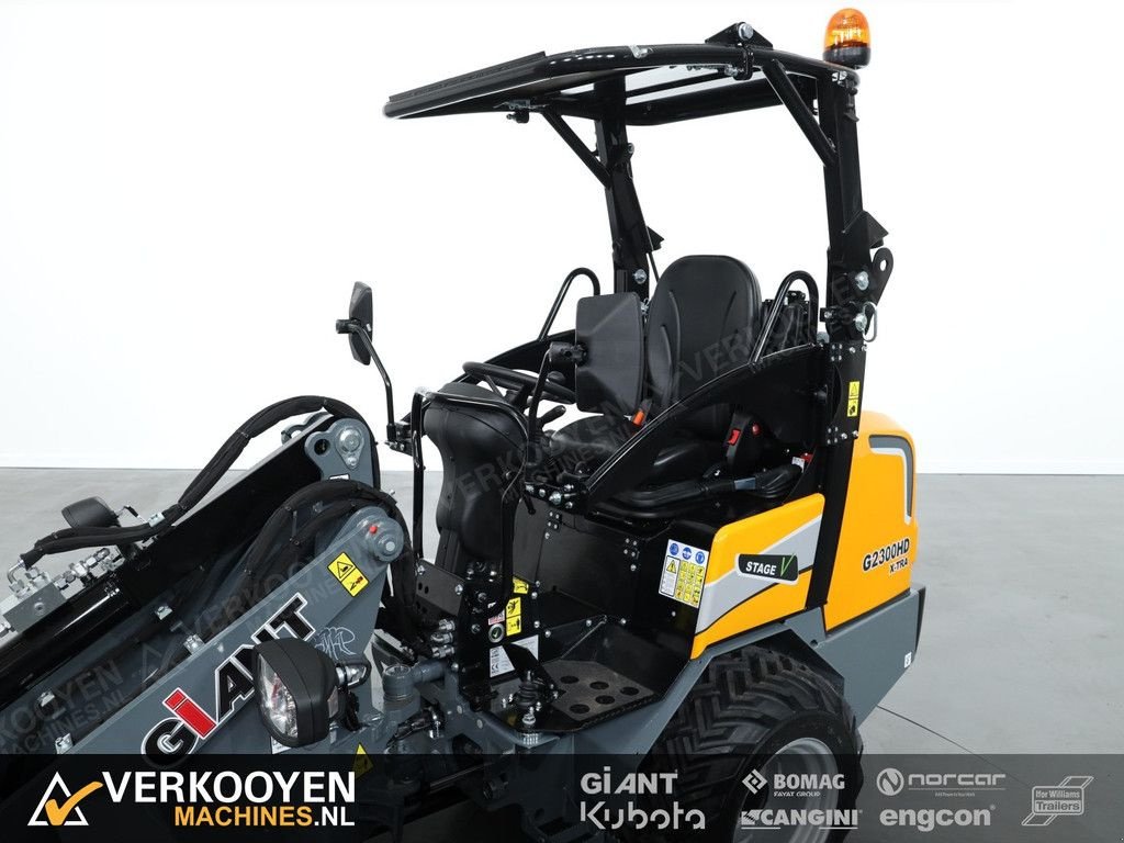 Radlader des Typs Sonstige Giant G2300 X-tra HD Minishovel 2x functie Pro-inching, Gebrauchtmaschine in Vessem (Bild 10)