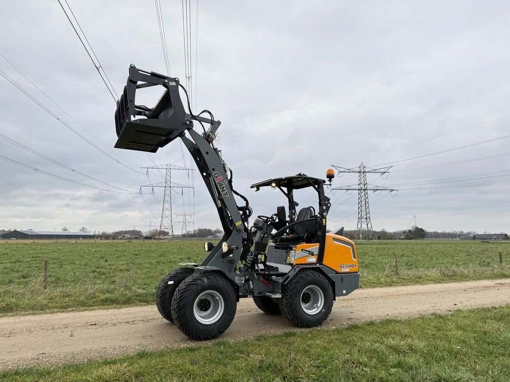 Radlader des Typs Sonstige Giant G2700 HD + minishovel / kniklader NIEUW hoge mast, Neumaschine in Neer (Bild 3)