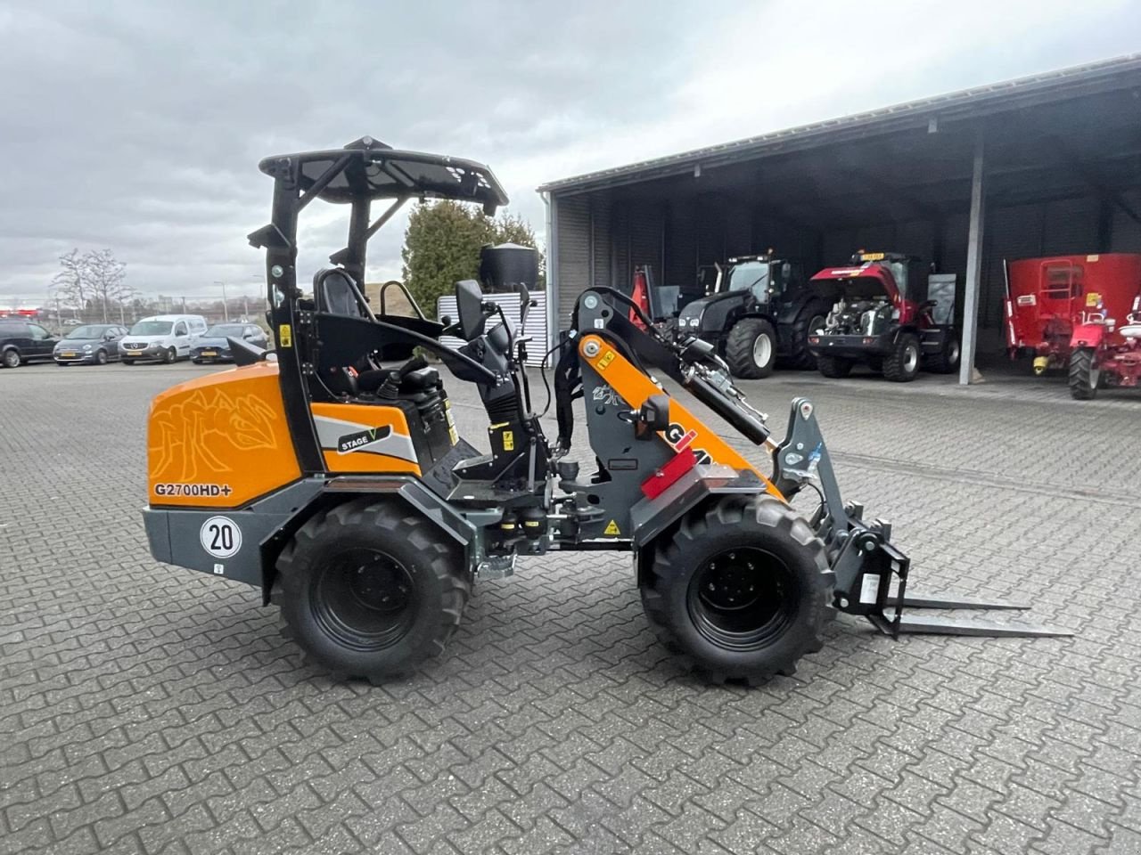 Radlader des Typs Sonstige Giant G2700 HD plus shovel, Neumaschine in Roermond (Bild 11)