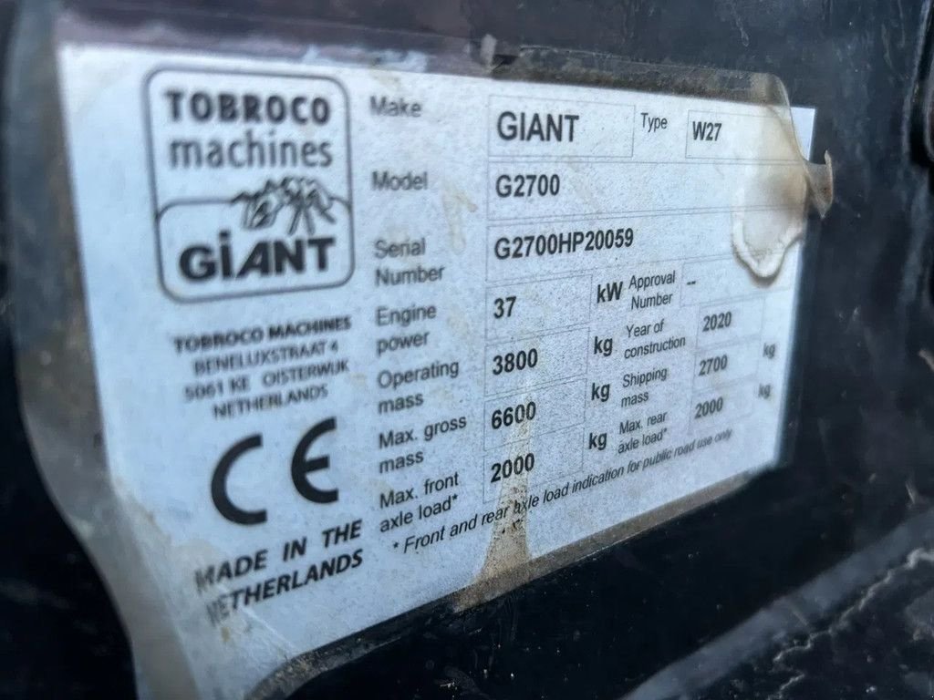 Radlader от тип Sonstige Giant G2700HD, Gebrauchtmaschine в HA (Снимка 10)