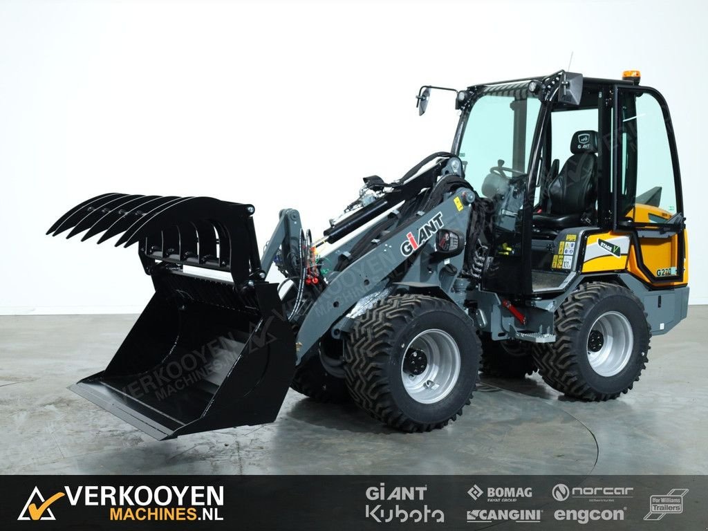 Radlader des Typs Sonstige Giant Puinbak met bovenklem 150cm (gesneden tanden), Neumaschine in Vessem (Bild 4)