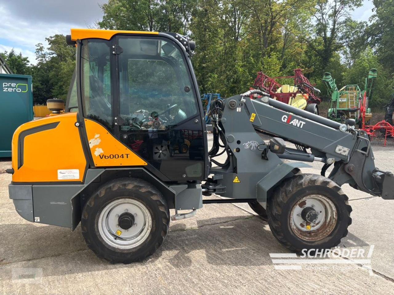 Radlader of the type Sonstige GIANT V 6004 T, Gebrauchtmaschine in Langenweddingen (Picture 7)