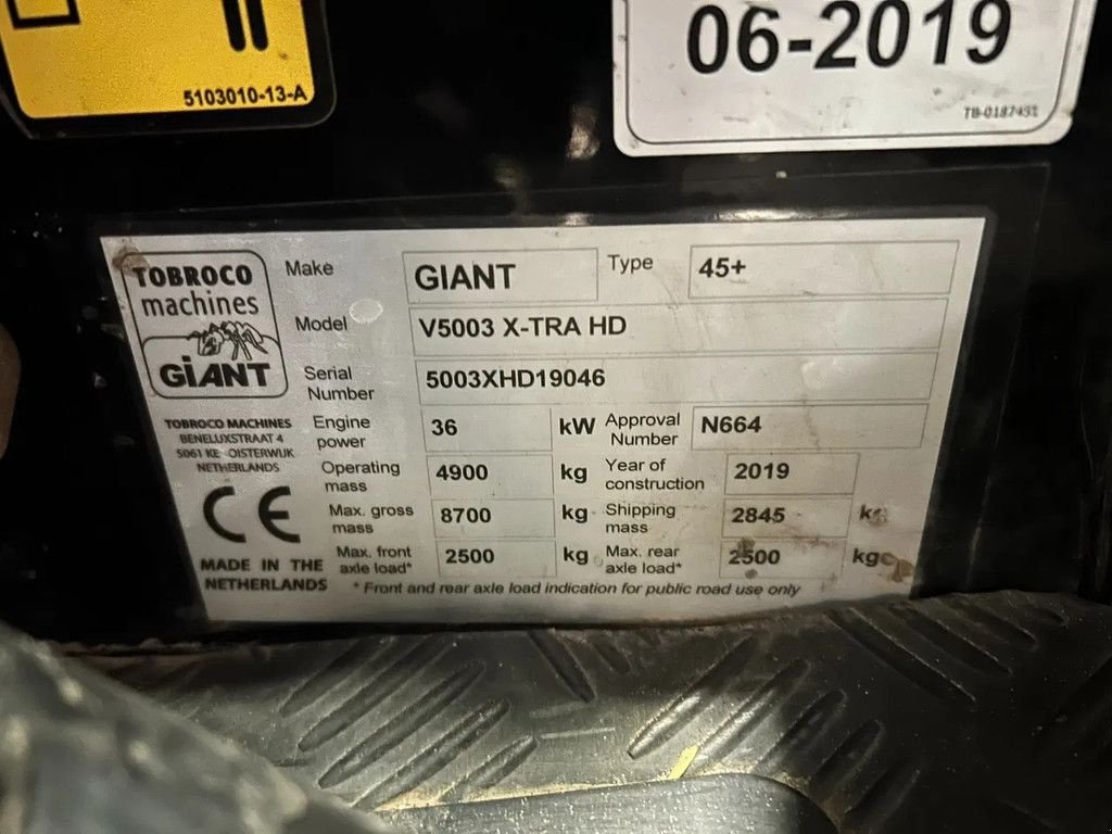 Radlader typu Sonstige Giant V5003 X-tra HD, Gebrauchtmaschine v HA (Obrázek 11)