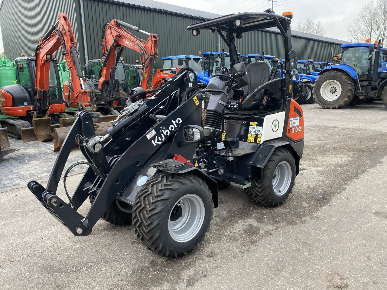 Radlader типа Sonstige Kubota / Giant Kubota / Giant RT210-2E, Neumaschine в Heerenveen (Фотография 7)