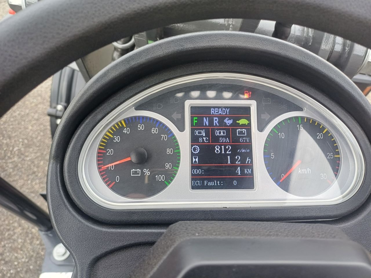 Radlader des Typs Sonstige Mini shovel Wcm 606 elektrische 606, Gebrauchtmaschine in Stroe (Gld) (Bild 10)