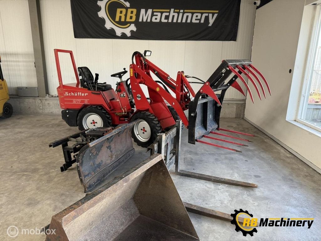 Radlader typu Sonstige Sch&auml;ffer 217 S, Gebrauchtmaschine v Heerenveen (Obrázek 7)