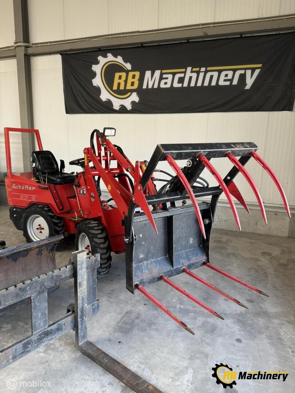 Radlader typu Sonstige Sch&auml;ffer 217 S, Gebrauchtmaschine v Heerenveen (Obrázek 8)