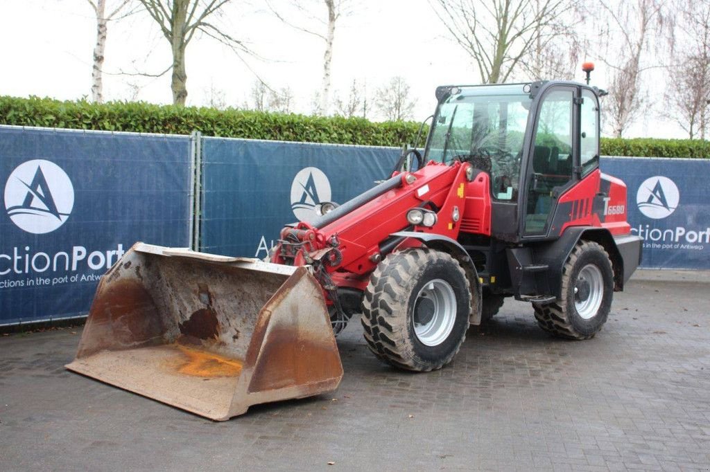 Radlader des Typs Sonstige Sch&auml;ffer 6680T, Gebrauchtmaschine in Antwerpen (Bild 9)