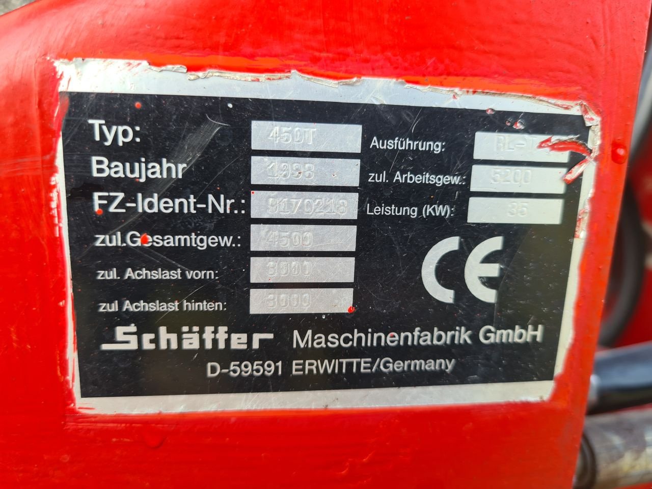 Radlader типа Sonstige Schaffer 450 TS, Gebrauchtmaschine в Lierop (Фотография 9)