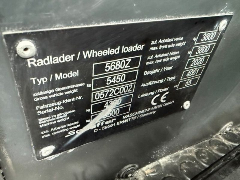 Radlader del tipo Sonstige Schaffer 5680Z, Gebrauchtmaschine en Cuijk (Imagen 10)