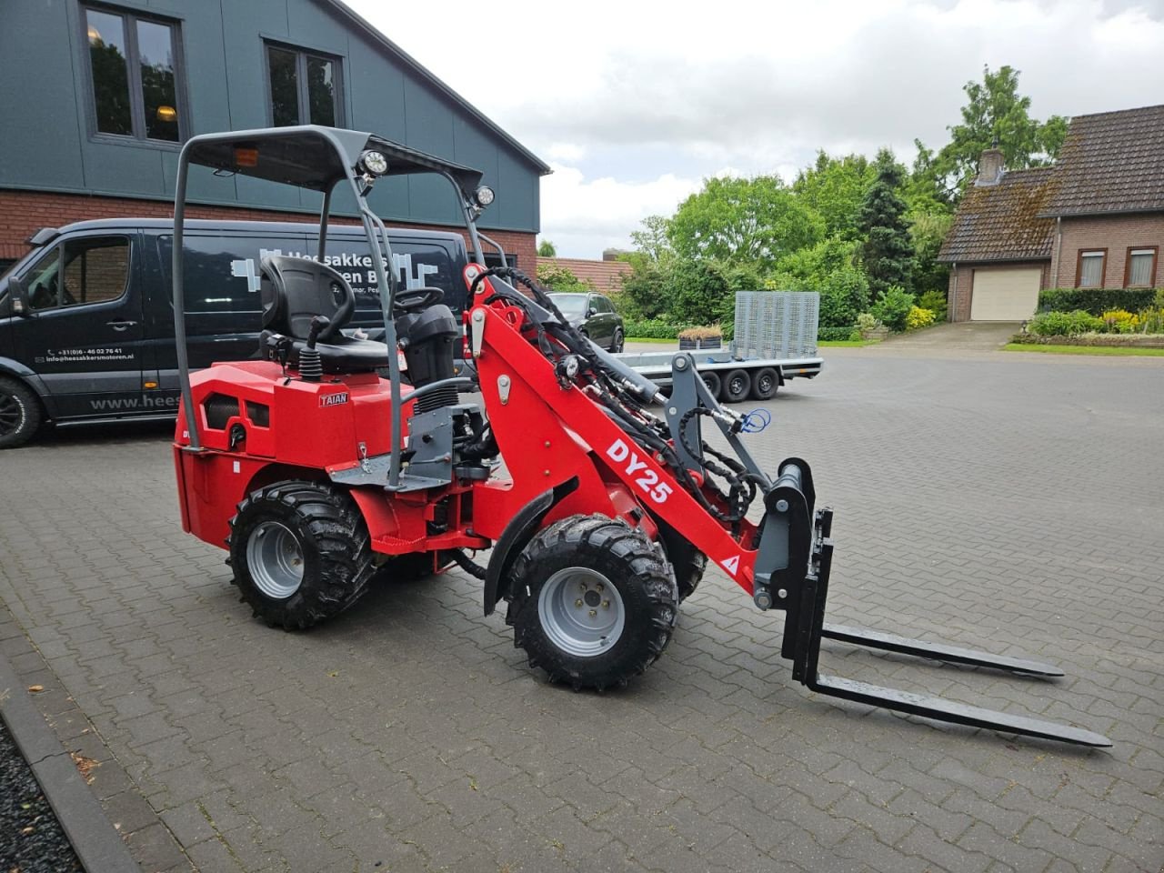 Radlader des Typs Sonstige Taian / Kubota DY25, Neumaschine in Nederweert (Bild 4)