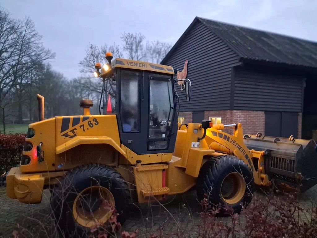 Radlader des Typs Sonstige Venieri VF 7.63 shovel met lepels puinbak bak 35km, Gebrauchtmaschine in Lunteren (Bild 5)