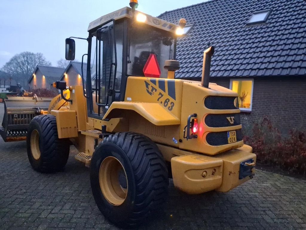Radlader des Typs Sonstige Venieri VF 7.63 shovel met lepels puinbak bak 35km, Gebrauchtmaschine in Lunteren (Bild 9)