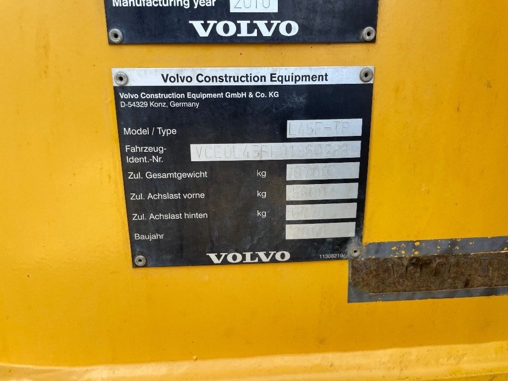 Radlader van het type Sonstige Volvo BM L45, Gebrauchtmaschine in Ribe (Foto 9)