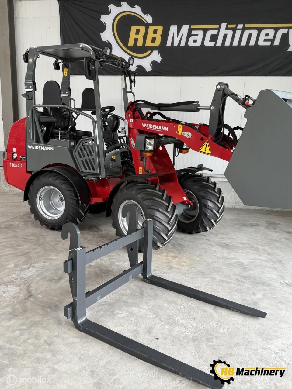 Radlader des Typs Sonstige Weidemann 1160 Special (nieuw met volledige garantie), Neumaschine in Heerenveen (Bild 9)