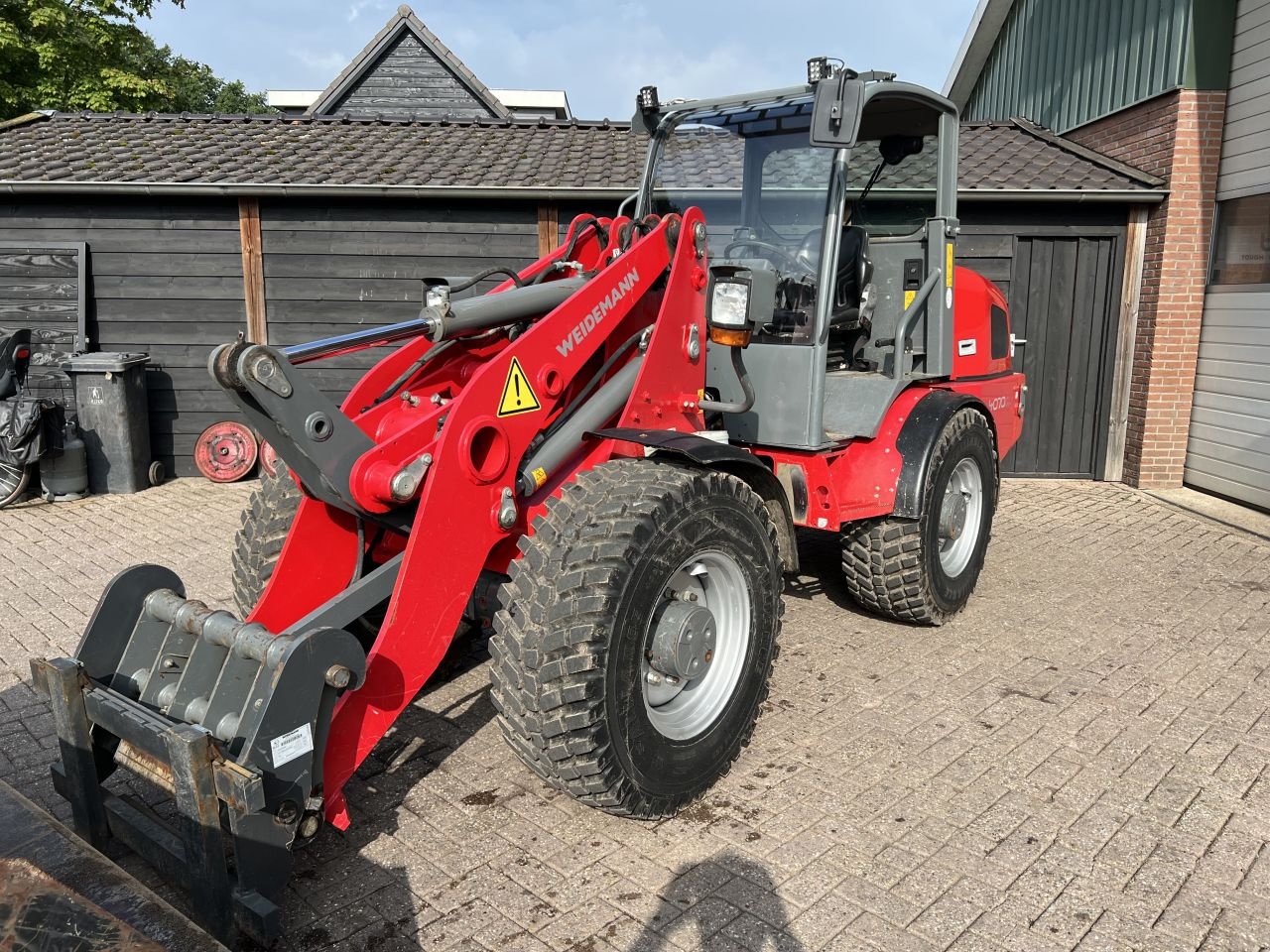 Radlader του τύπου Sonstige Weidemann 4070 cx80lp, Gebrauchtmaschine σε Putten (Φωτογραφία 4)