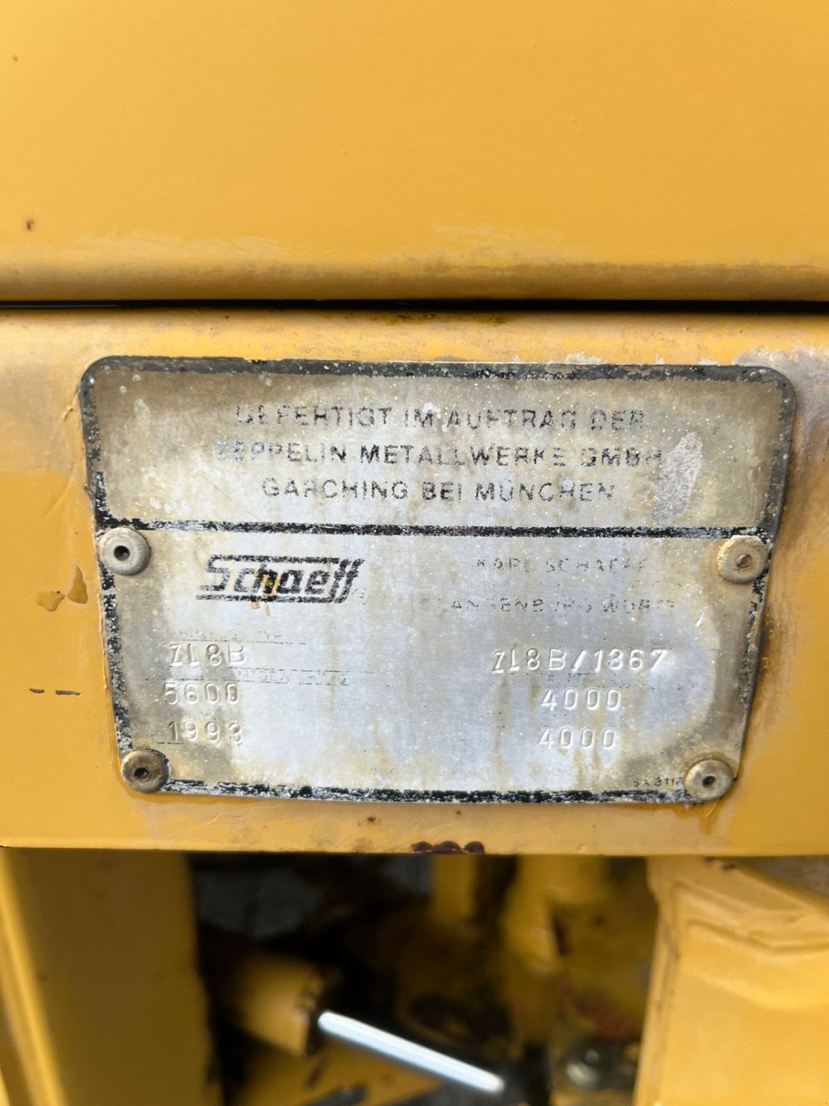 Radlader tip Sonstige Zeppelin Scheaf ZL 8 B, Gebrauchtmaschine in Dronten (Poză 3)