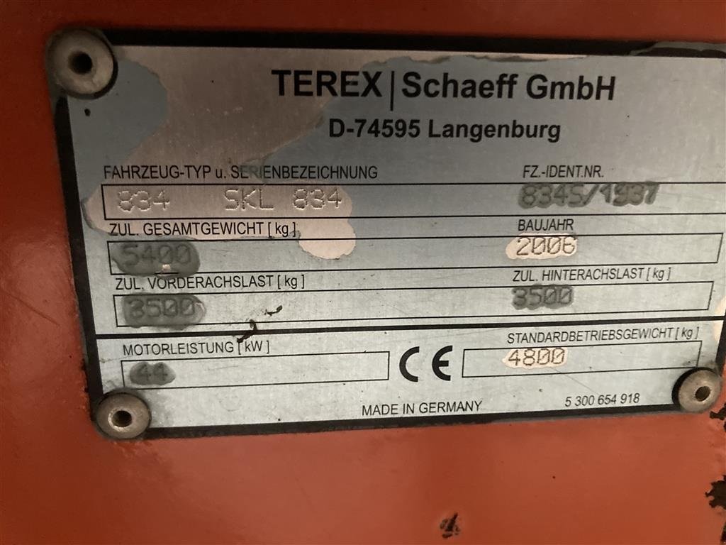 Radlader des Typs Terex Sonstiges, Gebrauchtmaschine in Bredsten (Bild 6)