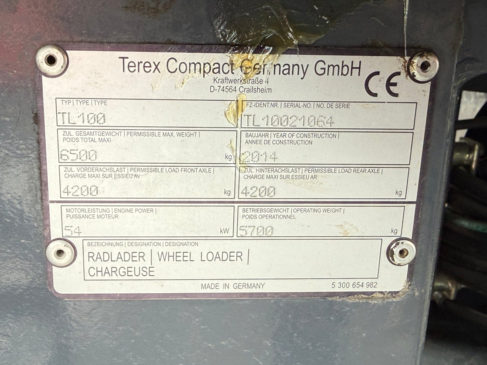 Radlader of the type Terex TL 100, Gebrauchtmaschine in Neureichenau (Picture 16)