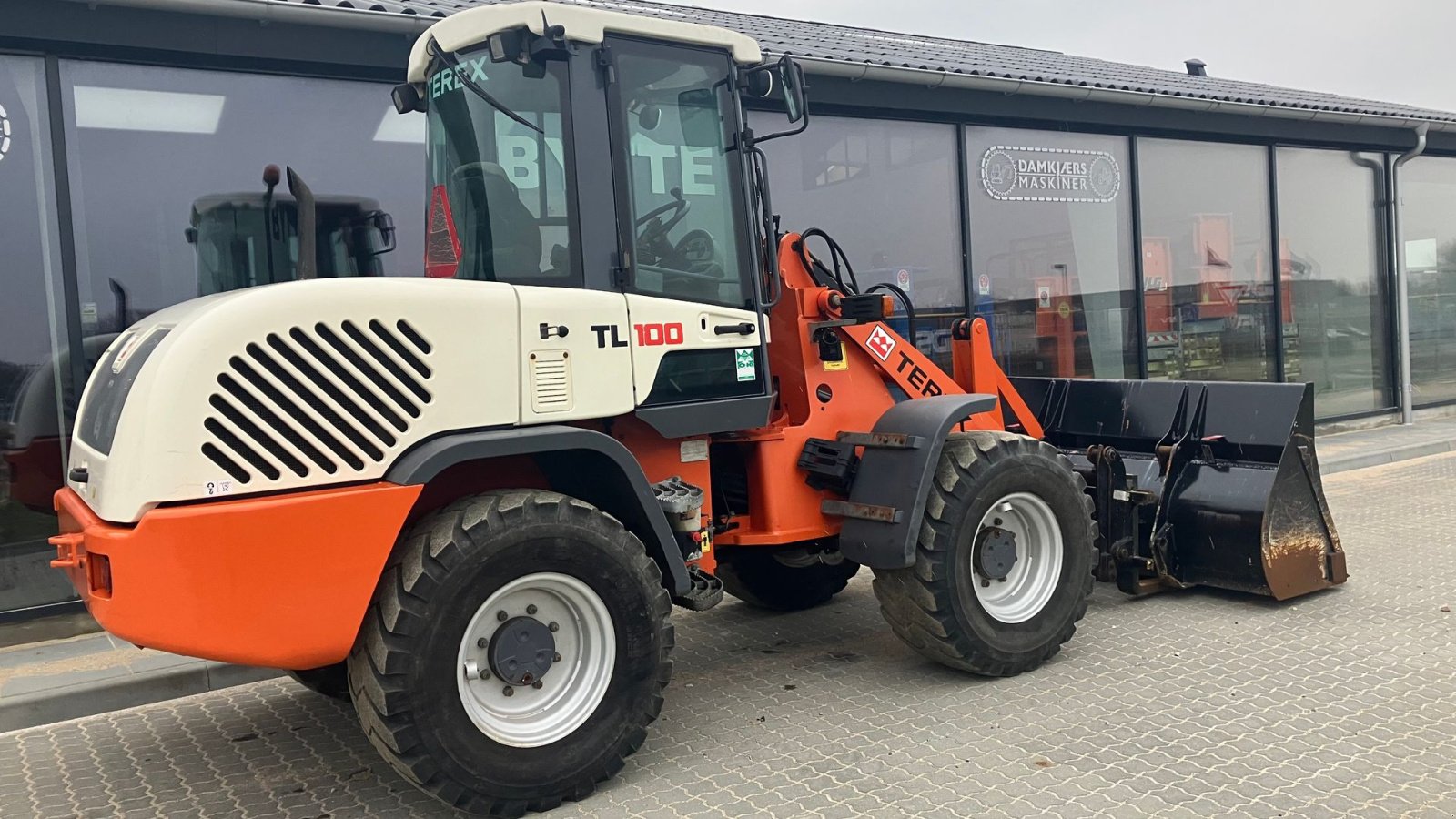 Radlader of the type Terex TL100, Gebrauchtmaschine in Horsens (Picture 3)