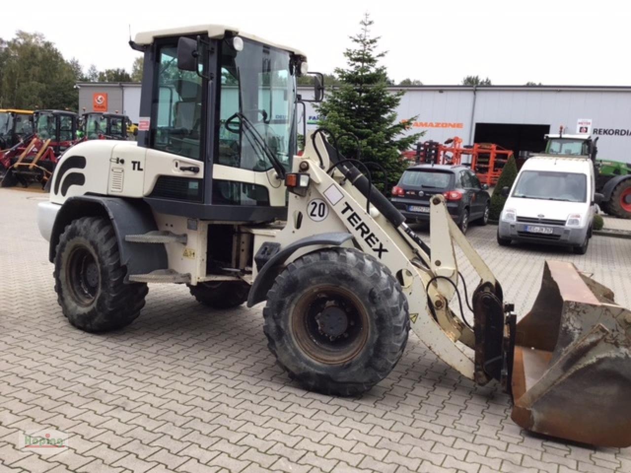 Radlader des Typs Terex TL100, Gebrauchtmaschine in Bakum (Bild 4)